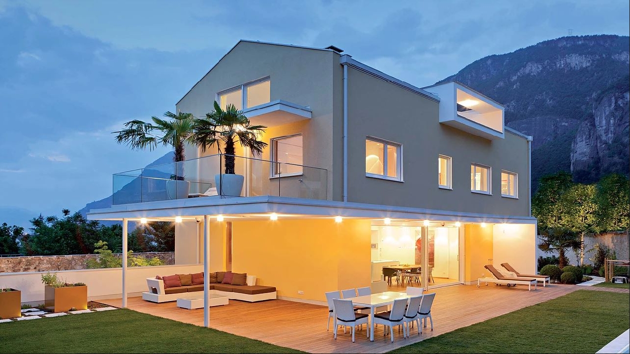 VILLA PREFABBRICATA MODERNA MODELLO AA 21